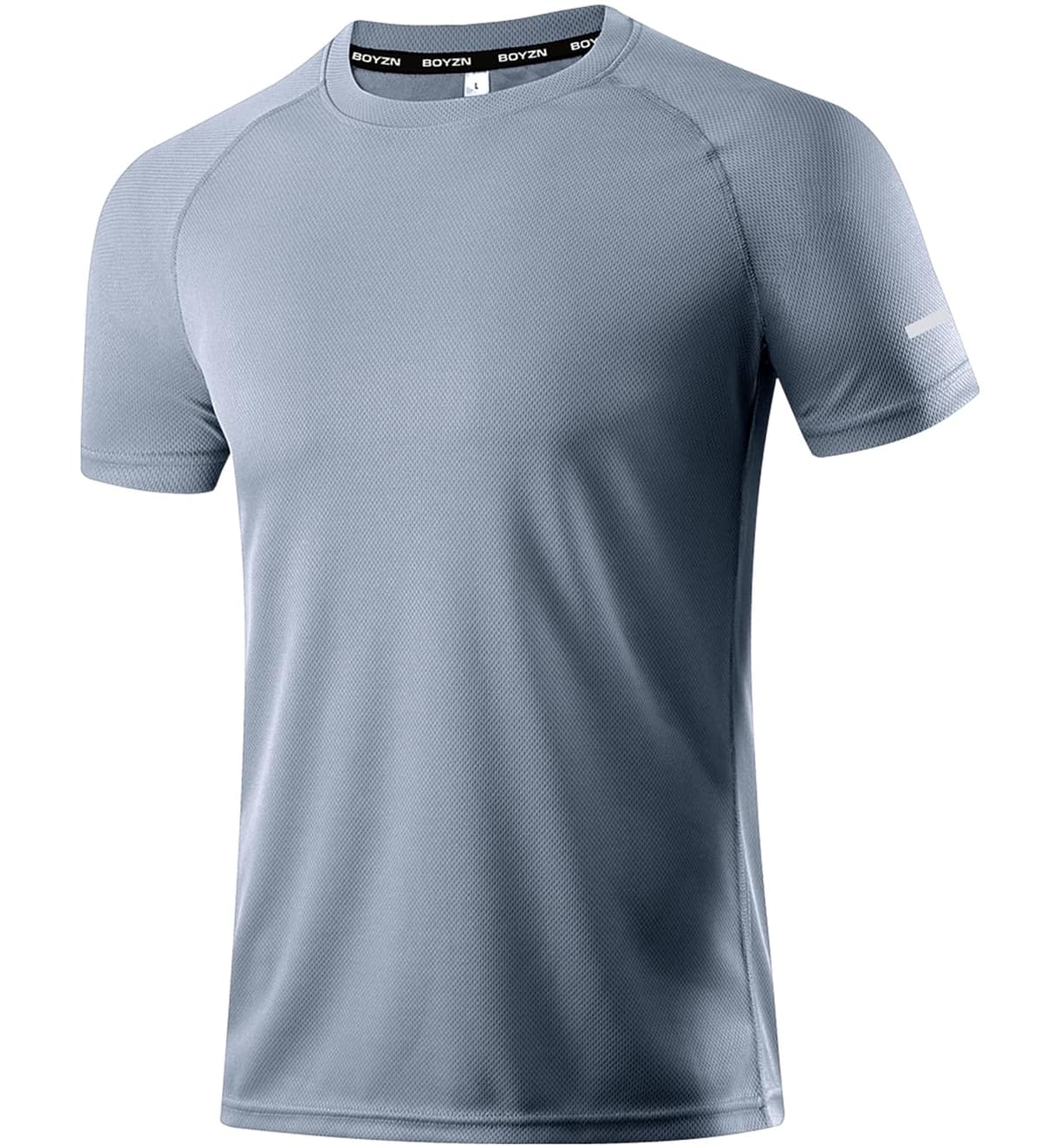 Boyzn 1, 3, 5 or 7 Pack Men's Workout Running Shirts, Dry Fit Moisture Wicking T-Shirt, Gym Athletic Short Sleeve Tee Shirts — view 13