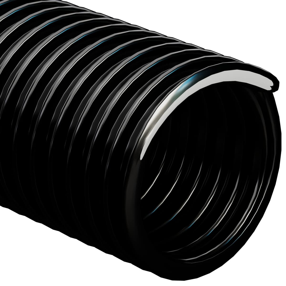 50mm / 2" PVC Corrugated Flexible Duct Hose 50 Metre / 164 Ft — view 3