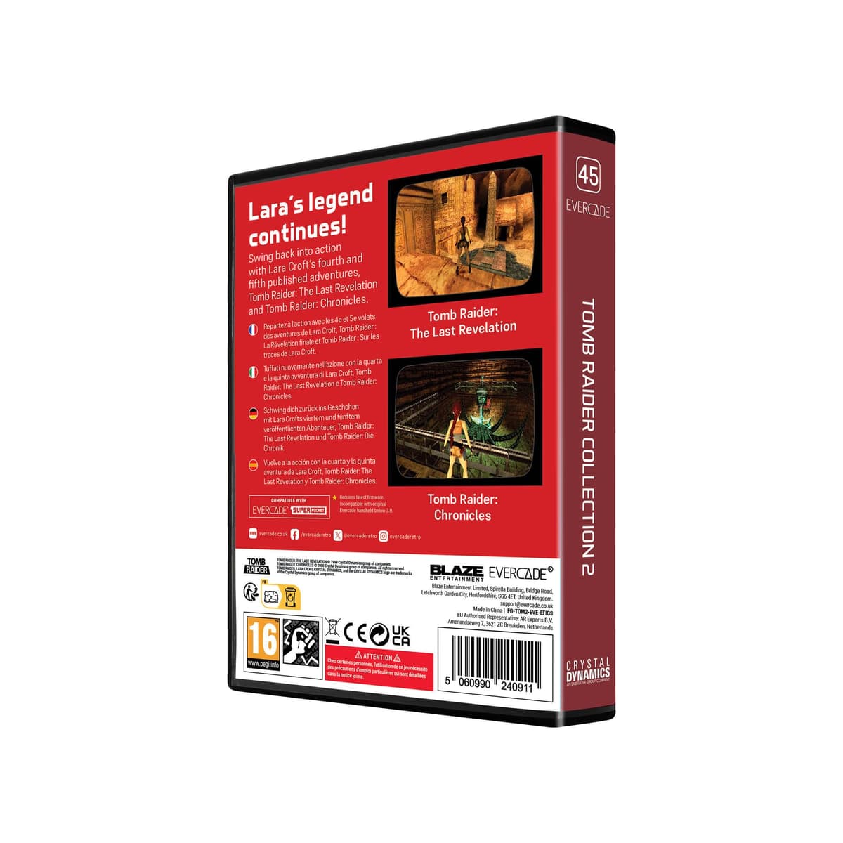 Evercade Tomb Raider Collection 2 — view 2
