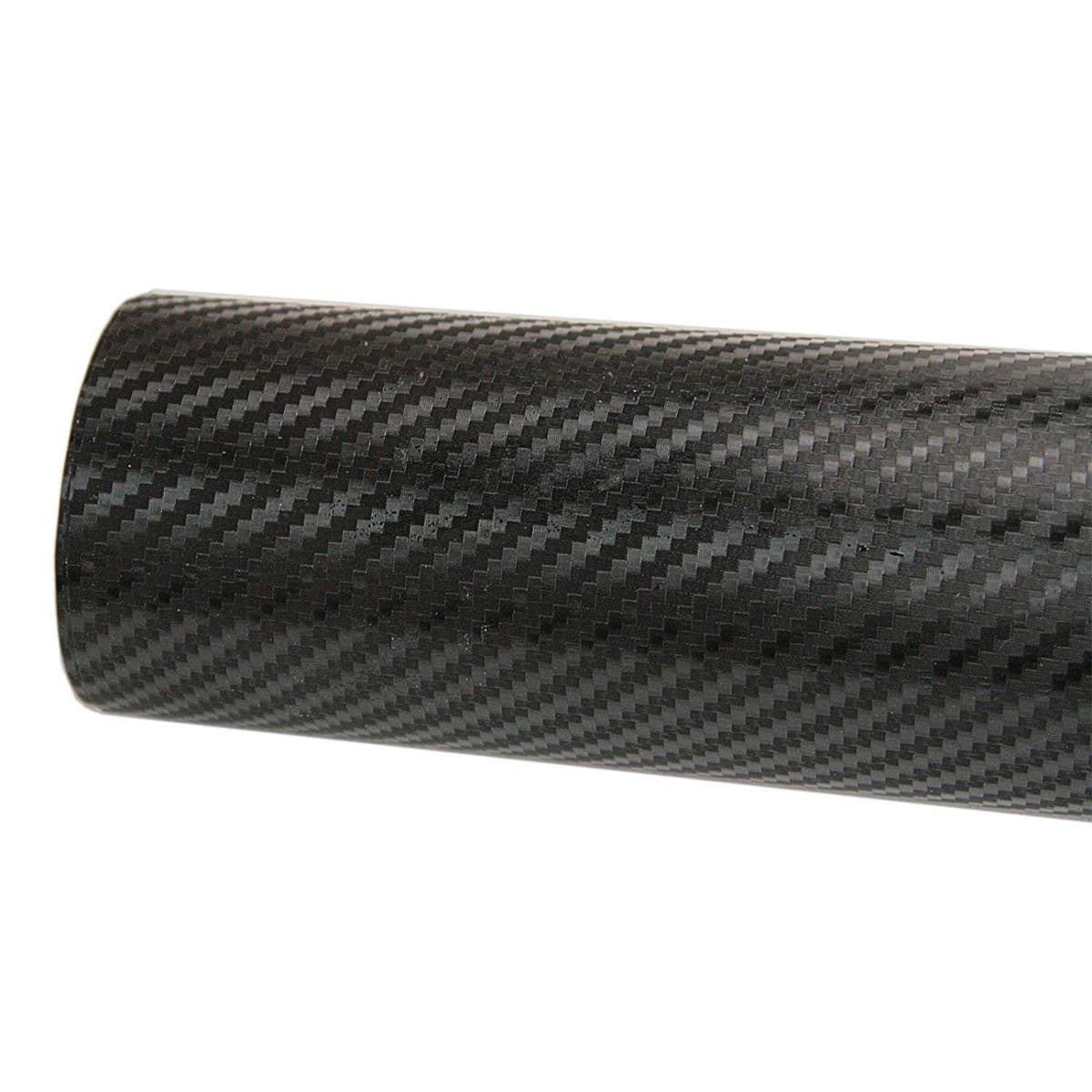 NewL 3D Carbon Fiber Vinyl Wrap Roll with Air Release Bubble Free Adhesive Film Contain Installation Tools (Black, 60cm x 150cm) — view 3