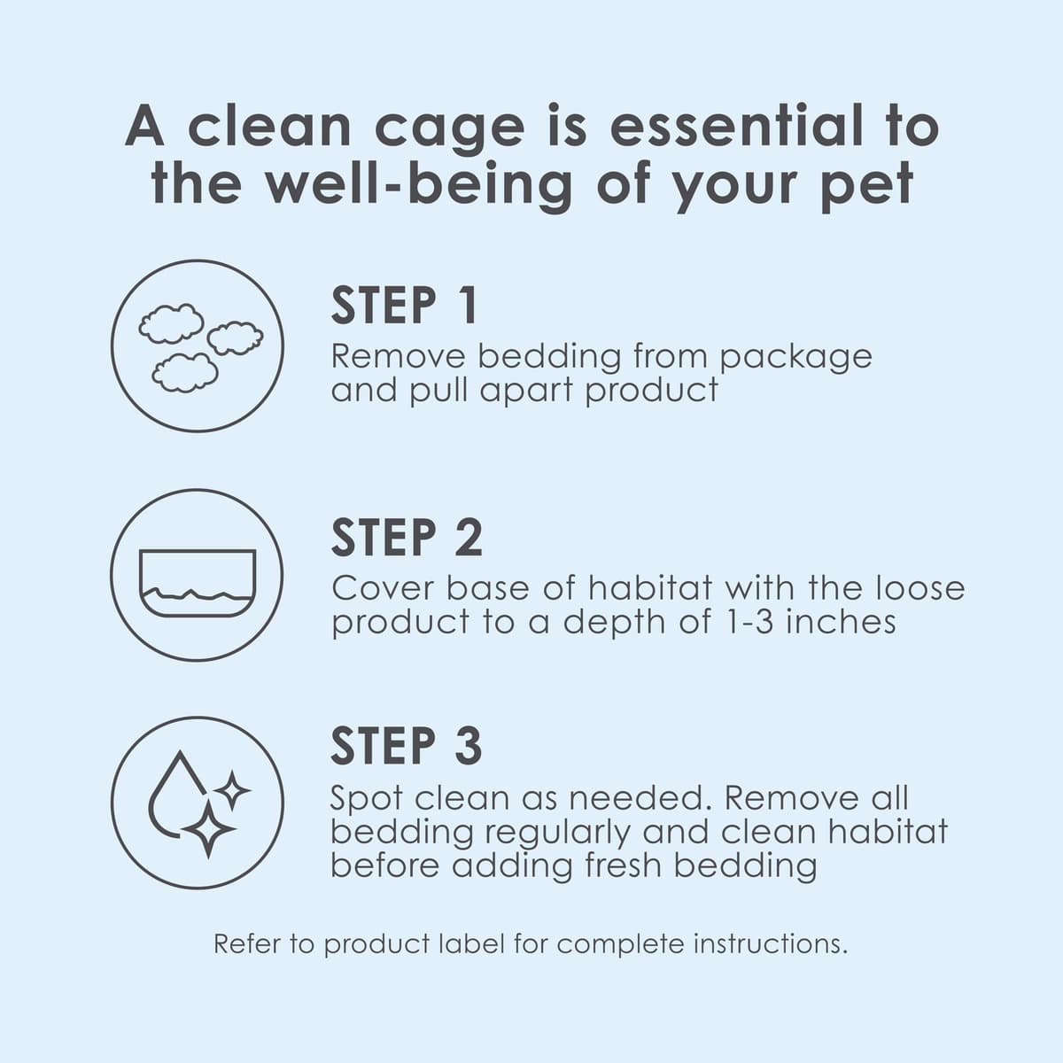 Kaytee Clean & Cozy - Paquete de 2 lechos de Papel Blanco, Fabricados para Animales pequeños, 100 litros — view 5