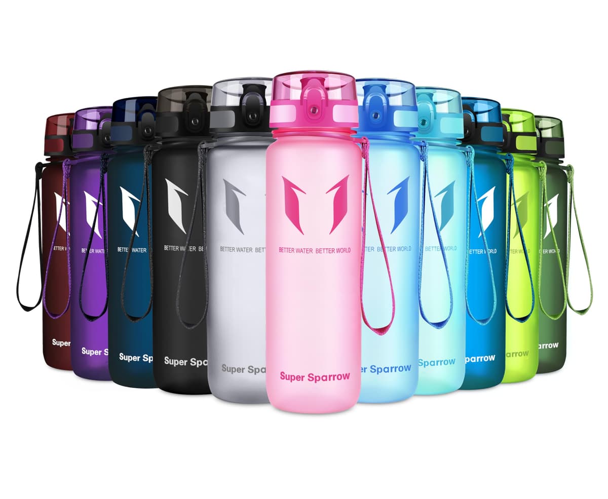 Super Sparrow Botella de Agua Deportiva -350ml & 500ml & 750ml & 1000ml - Sin BPA — view 37