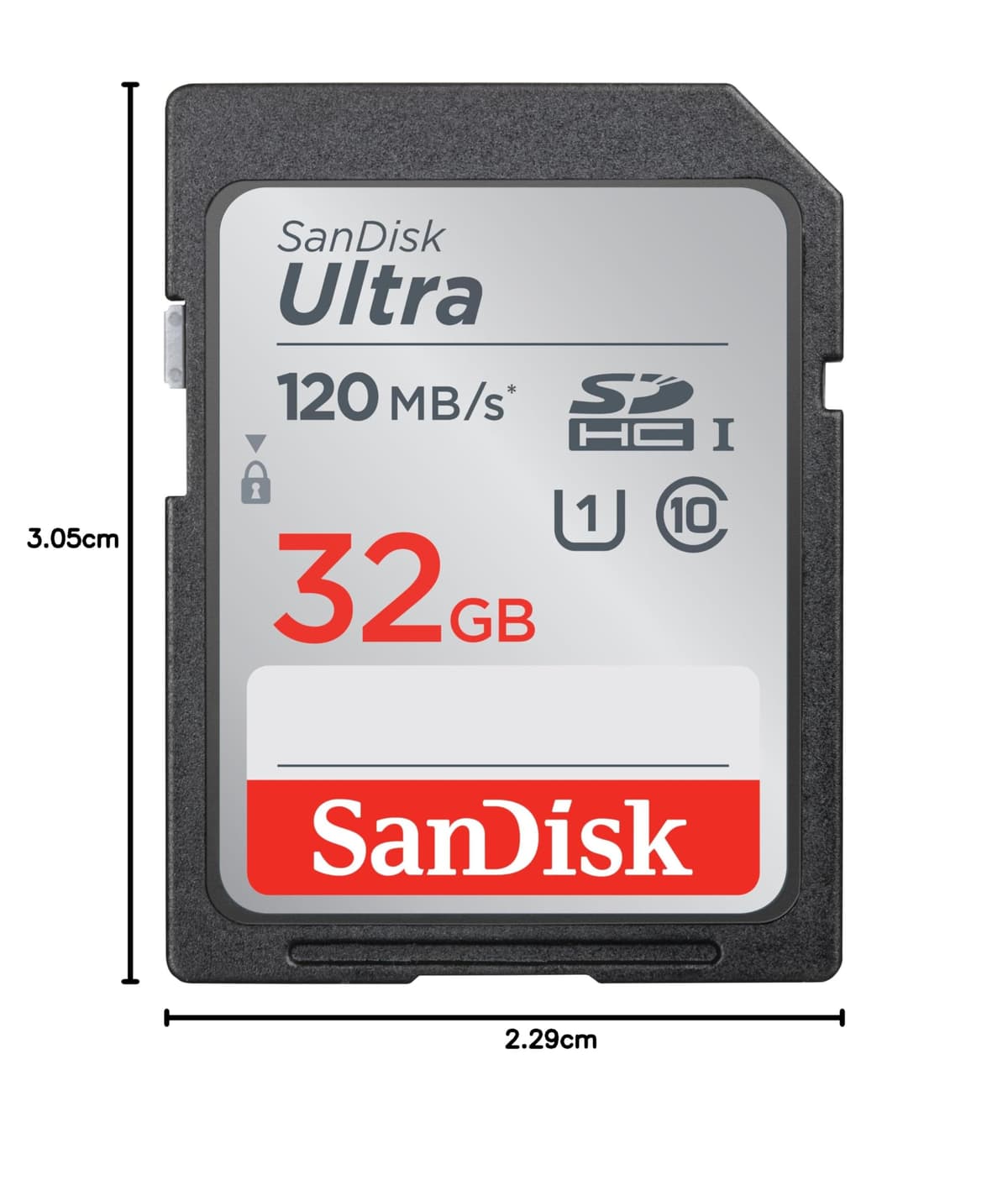 SanDisk Ultra SDHC UHS- I Card - 32GB — view 2