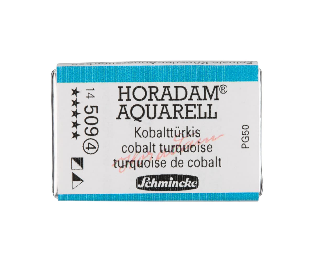 Schmincke - HORADAM® AQUARELL - acuarelas para artistas, turquesa cobalto - 15 ml — view 137