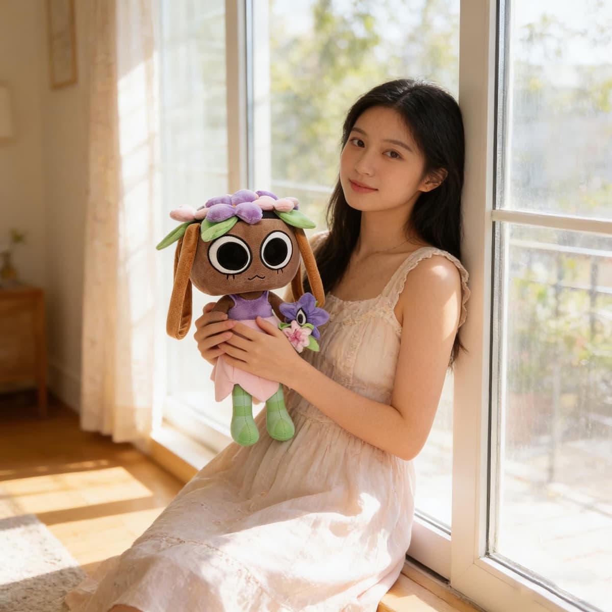 YIttings Dandy's World Plush, 10.6 inch Squirm from Dandys World Plushies Toys, Soft Stuffed Figure Doll for Fans, Stuffed Horror Game Figure Toy for Kids Boys Girls and Adult (Cosmo) — view 5