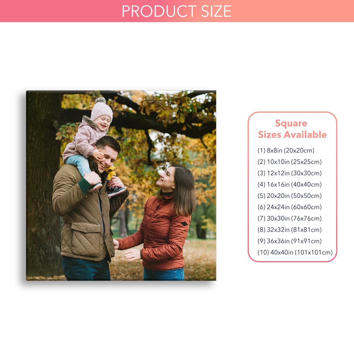 Print Maniacs Personalised Birthday Gifts for Women, Personalised Canvas with Photo, Customised Photo Canvas's, Customise Canvas with Photos, Personalized Women Gifts for Birthday — view 2