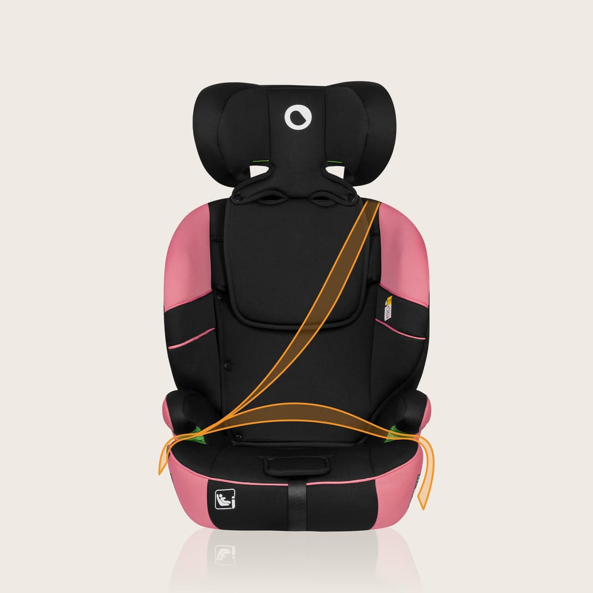 Lionelo Levi Adjustable Car Seat for 9-36kg Transforms with Your Child from Infant to 12 Years, Multi-Level Headrest & Insert Options, Enhanced Side Protection, Easy Install & Wash, Certified — view 2
