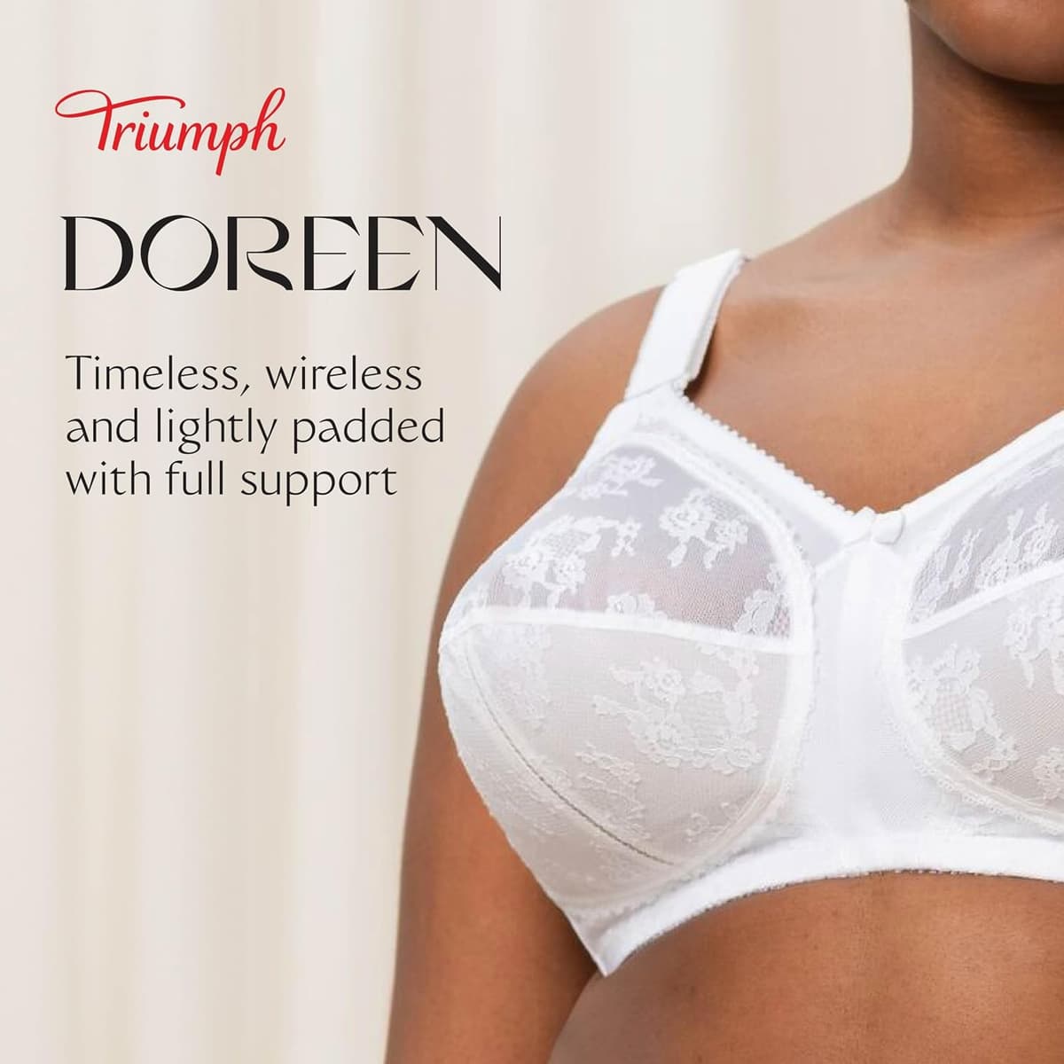 Triumph Doreen X Bra 36D White — view 2