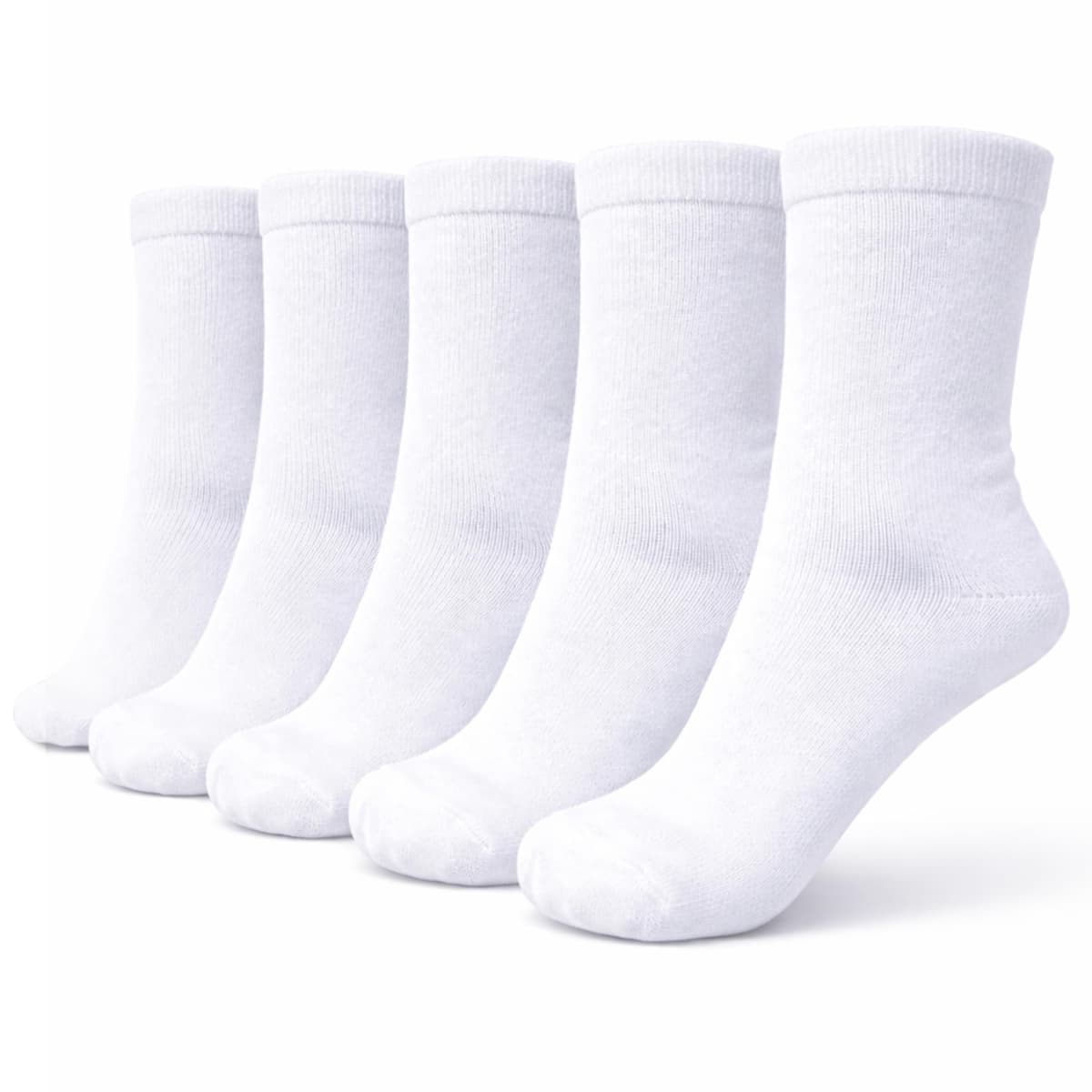 bisoo SET de 5 Pares de Calcetines Escolares de Algodon con Certificado Oeko-Tex para Uniforme Colegio - Elige tu Talla y Color — view 14