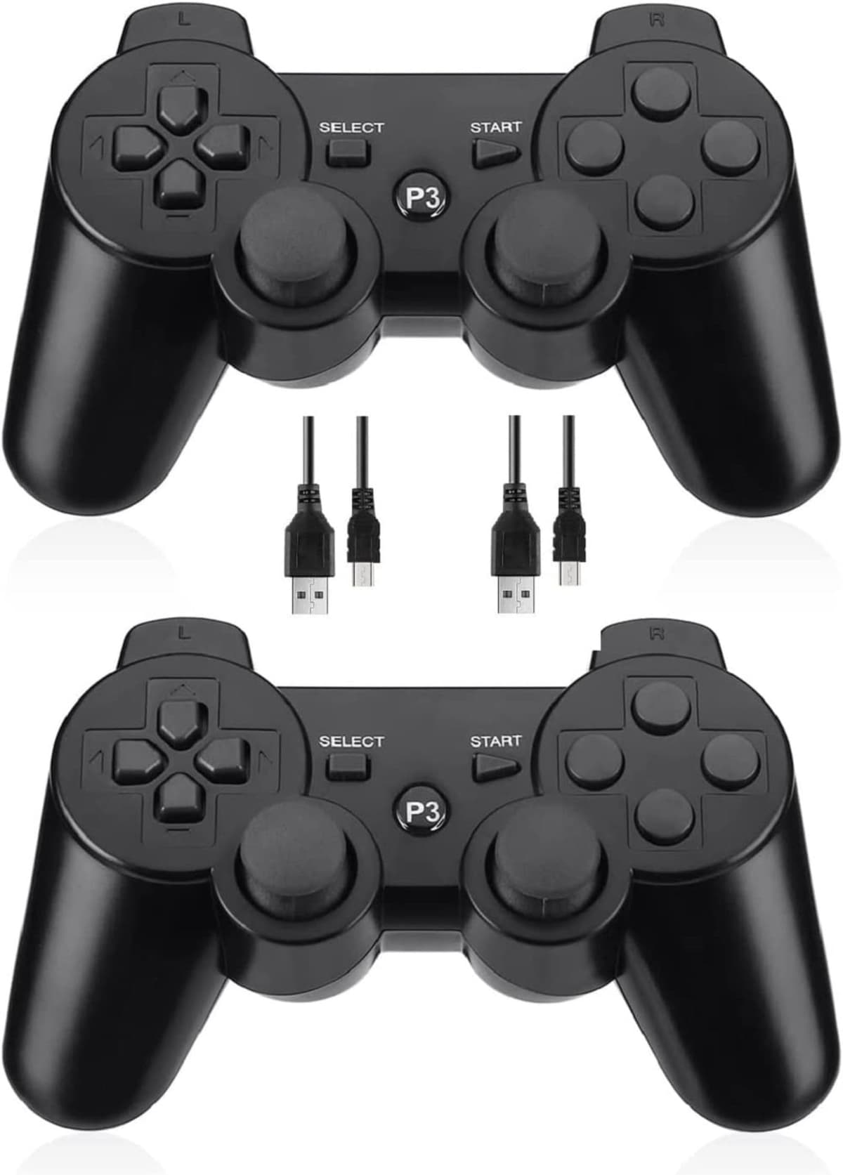 BJXOZ Wireless Controller for PS4, Gamepad with Type-C Port/Hyper-Sensitive 360° Sticks/Vibration/Ergonomic Grip/Speaker/6-Axis Sensor/Audio Jack/Multi Touch Pad, for PS4/Slim/Pro/PC — view 10