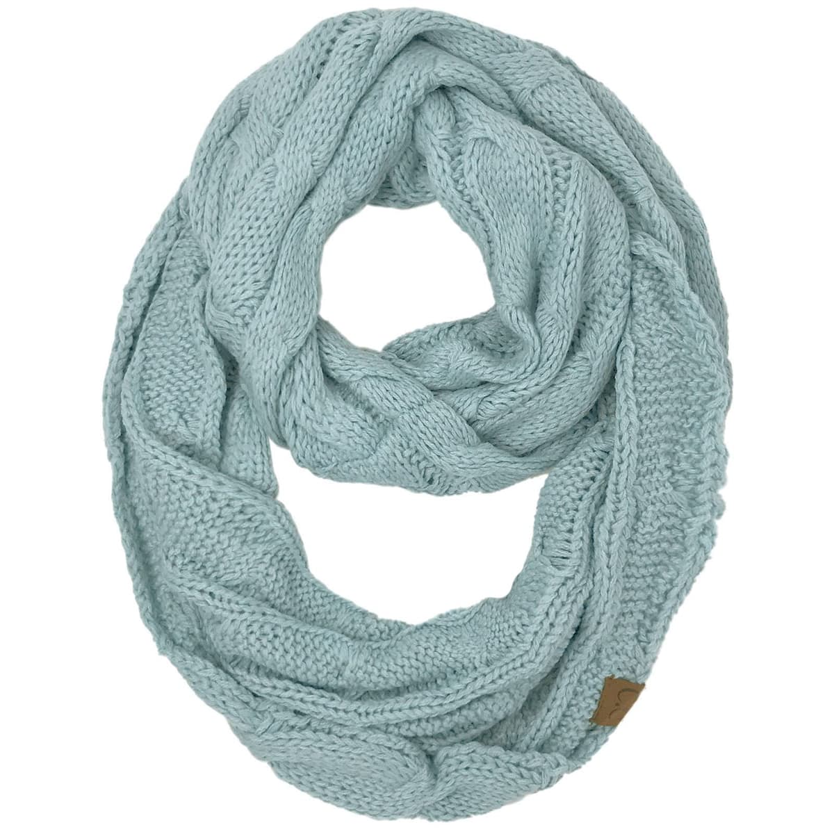 Warm Chunky Soft Stretch Cable Knit Beanie Skully — view 163