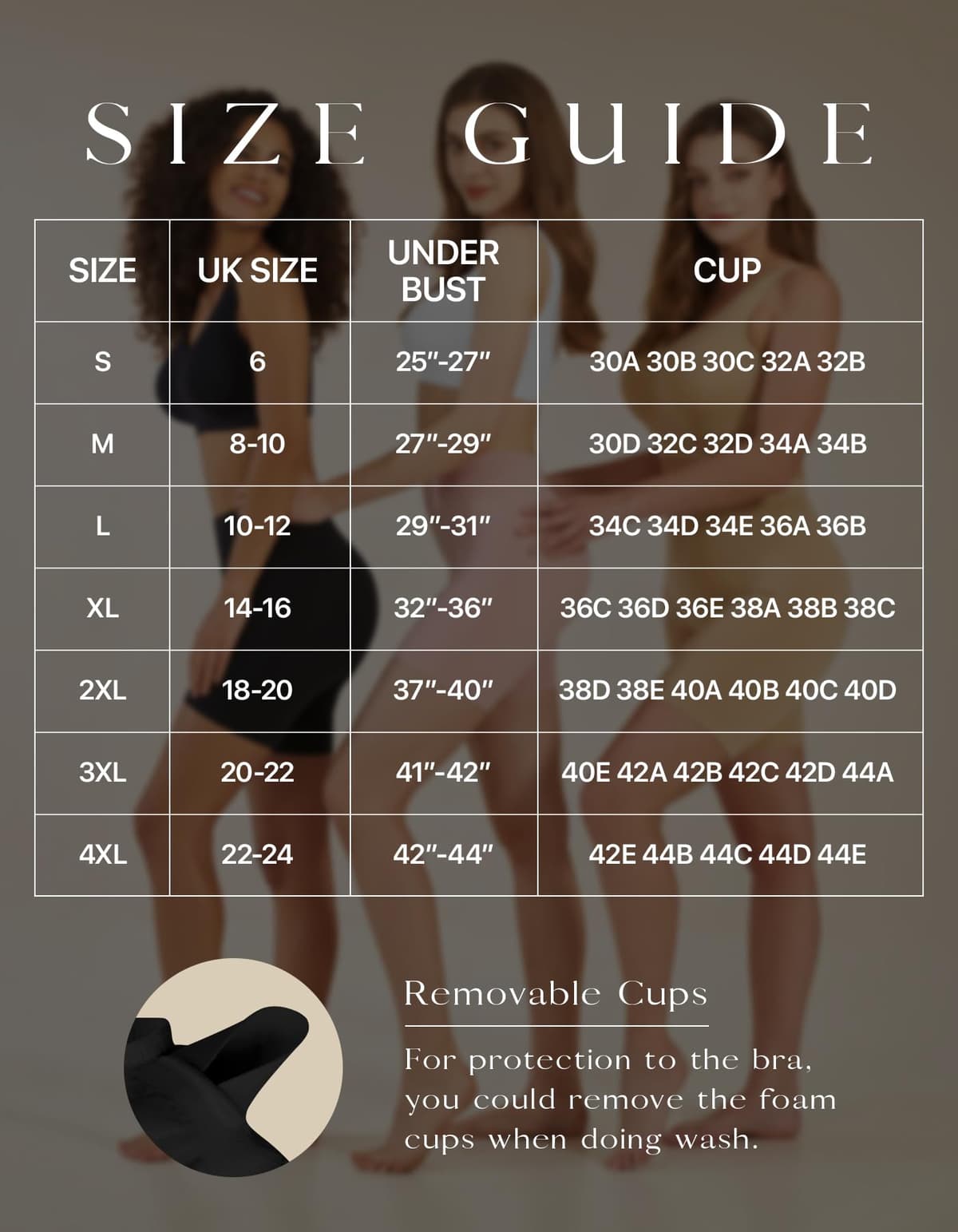 SIMIYA Super Comfort Bra, Womens Sports Bras Removable Pads Plus Size Sleep Bras for Girls in Yoga Bralette Leisure Stretch Crop Tops Vest — view 6