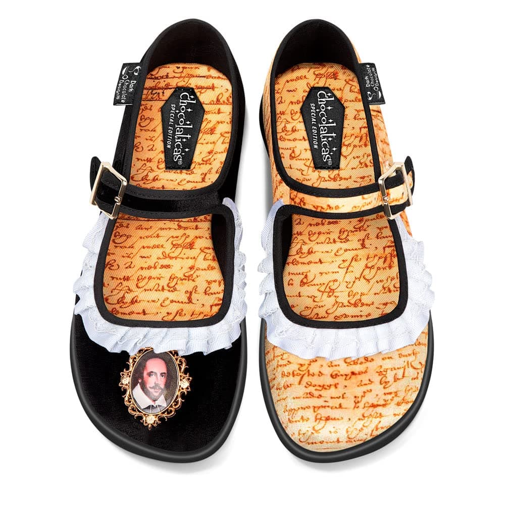 Hot Chocolate Design Chocolaticas Funky Canvas Women's Mary Jane Flat Shoes — view 57