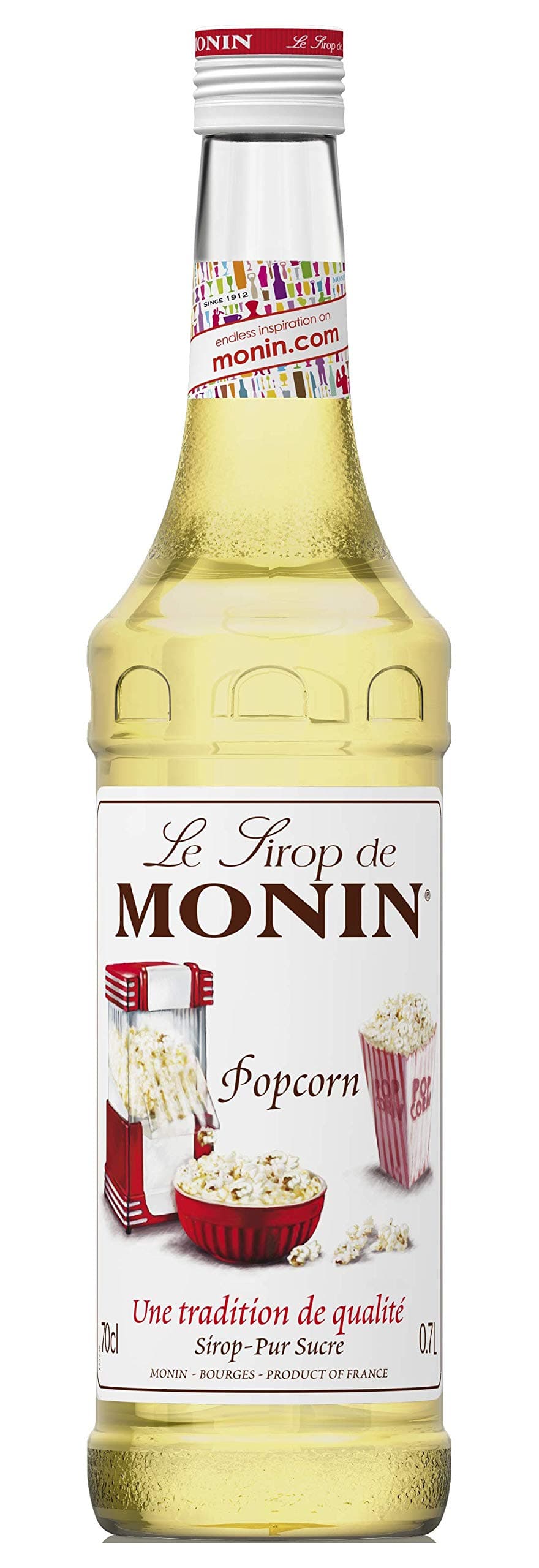 Monin Premium Vanilla Syrup 1L For Coffee And Cocktails. Vegan-Friendly, Allergen-Free, 100 Percent Natural Flavours And Colourings — view 27