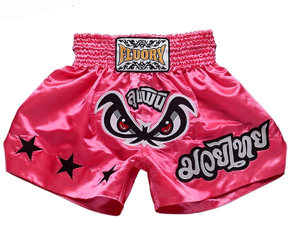 FLUORY Muay Thai Shorts, MMA Fight Shorts Ropa de Entrenamiento Jaula Lucha Grappling Artes Marciales Kickboxing Shorts Ropa — view 58