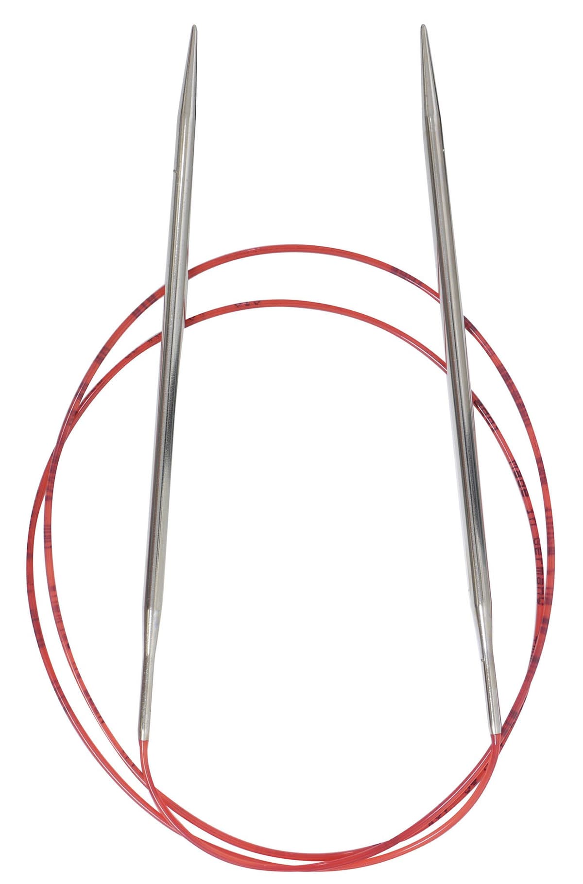 Addi Turbo – Agujas de Tejer Circulares, para Encaje, Metal, White Bronze, 120 cm, 1.75 mm — view 9