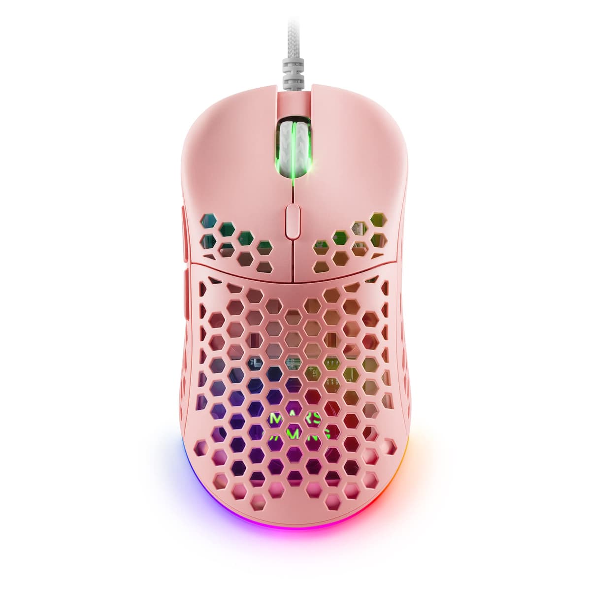 Mars Gaming MM024, Ratón Gaming RGB, Sensor Óptico 4000 dpi, Switches Mecánicos Huano, Iluminación RGB Flow, Ajuste On-The-Fly 1200/2400 / 3200/4000 dpi, Compatibilidad Multiplataforma, Negro — view 28