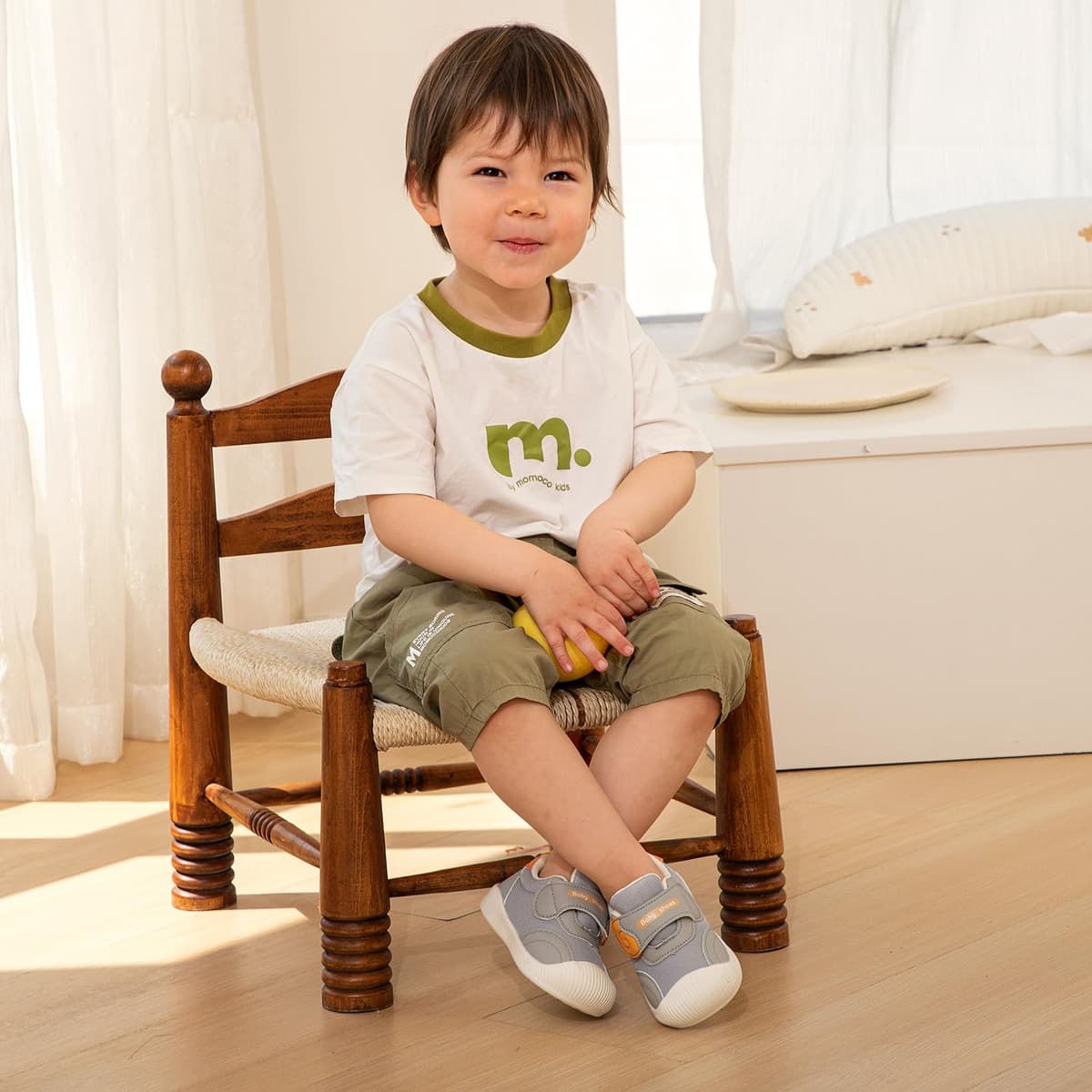 MK MATT KEELY Zapatos Bebé Niño Niña Verano Primeros Pasos Zapatillas Malla Transpirable Ligero con Suela Suave Antideslizante — view 3