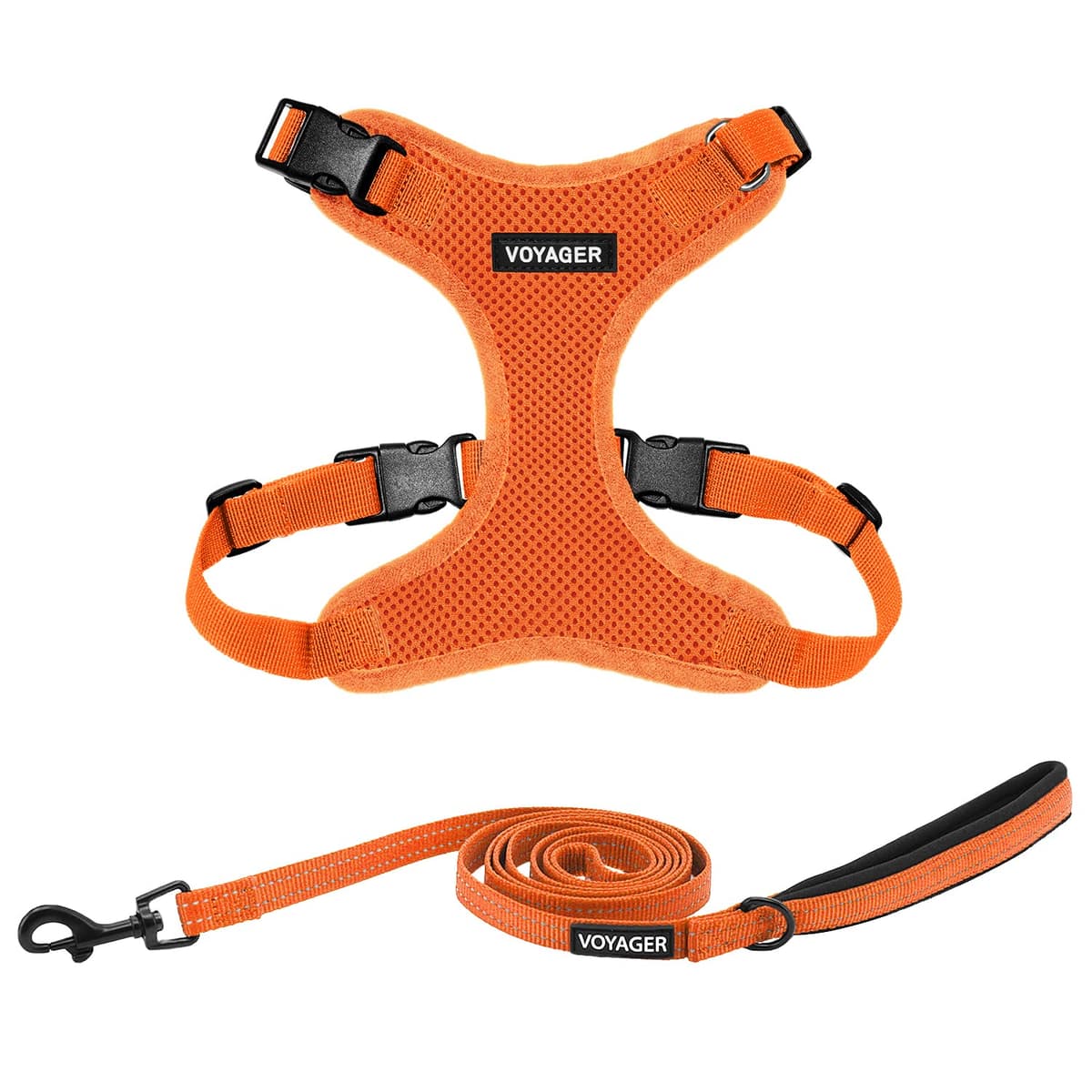 Best Pet Supplies Voyager Step-in Lock Pet Harness – All Weather Mesh, Adjustable Step in Harness for Cats and Dogs Turquoise (Matching Trim), XL (Chest: 22-36") — view 36