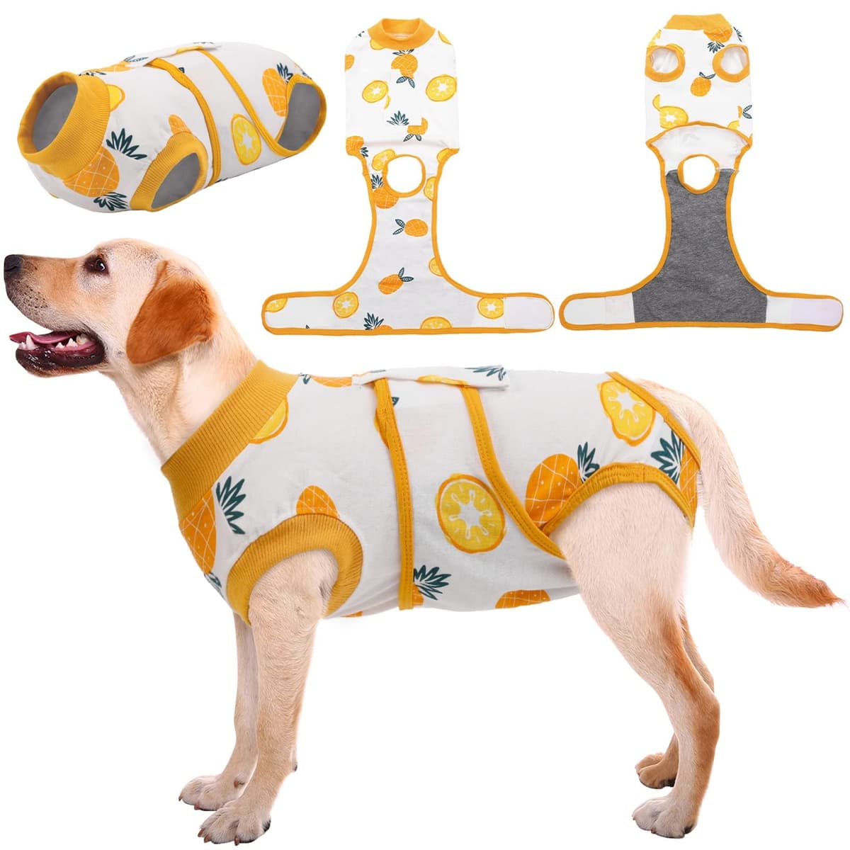 Kuoser Dog Recovery Suit Female, Dog Onesie for Surgery, Female Spay and Male Neuter Onesie for Post-Op Care, Prevent Licking Puppy Onesies — view 33