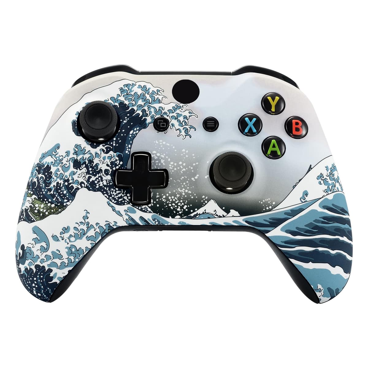 eXtremeRate Carcasa para Xbox One S X Accesorios Funda Delantera Protectora de la Placa Frontal Cubierta Antideslizante para Xbox One X S Control-Model 1708 (Origen del Caos) — view 11