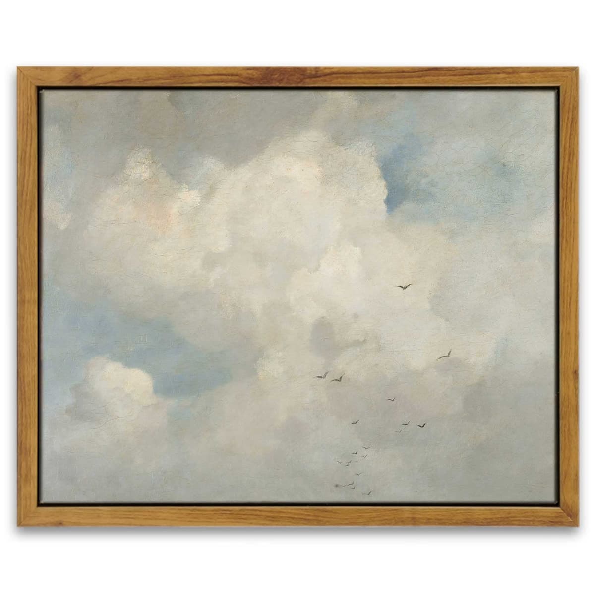 InSimSea Framed Canvas Wall Art, Meadow with Flowers Painting, Landscape for Living Room, Bedroom, Home, Bathroom Decor, 8x10 — view 183
