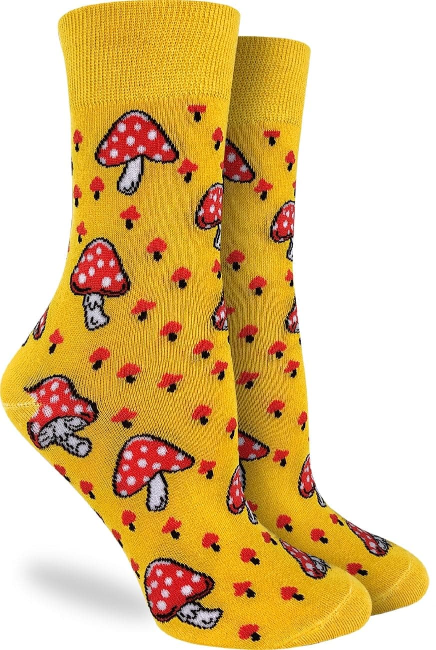 Good Luck Sock Women's Floral Dinosaurs Socks, Shoe Size 5-9 — view 102