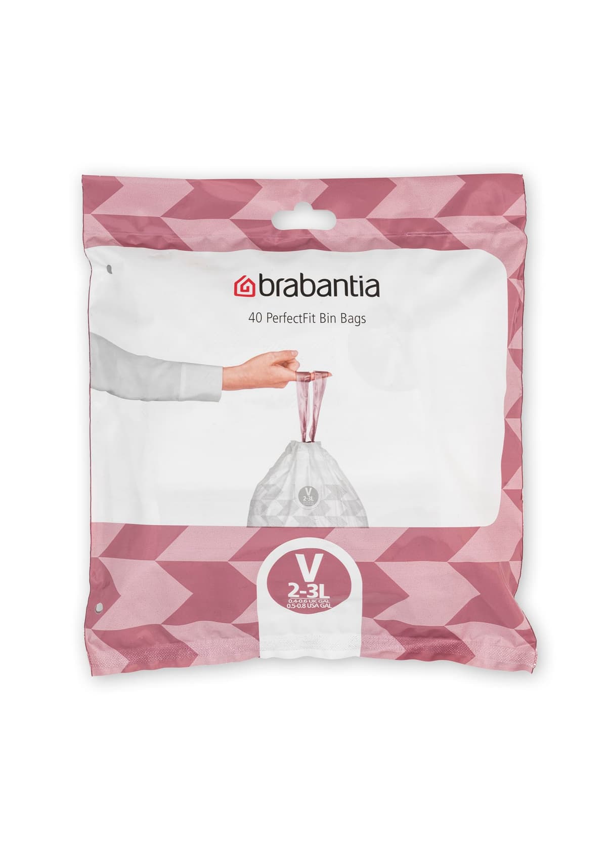 Brabantia Bolsas de Basura PerfectFit (Código L/40-45L) Extra Resistentes Bolsas con cinta de cierre (40 Bolsas) — view 11