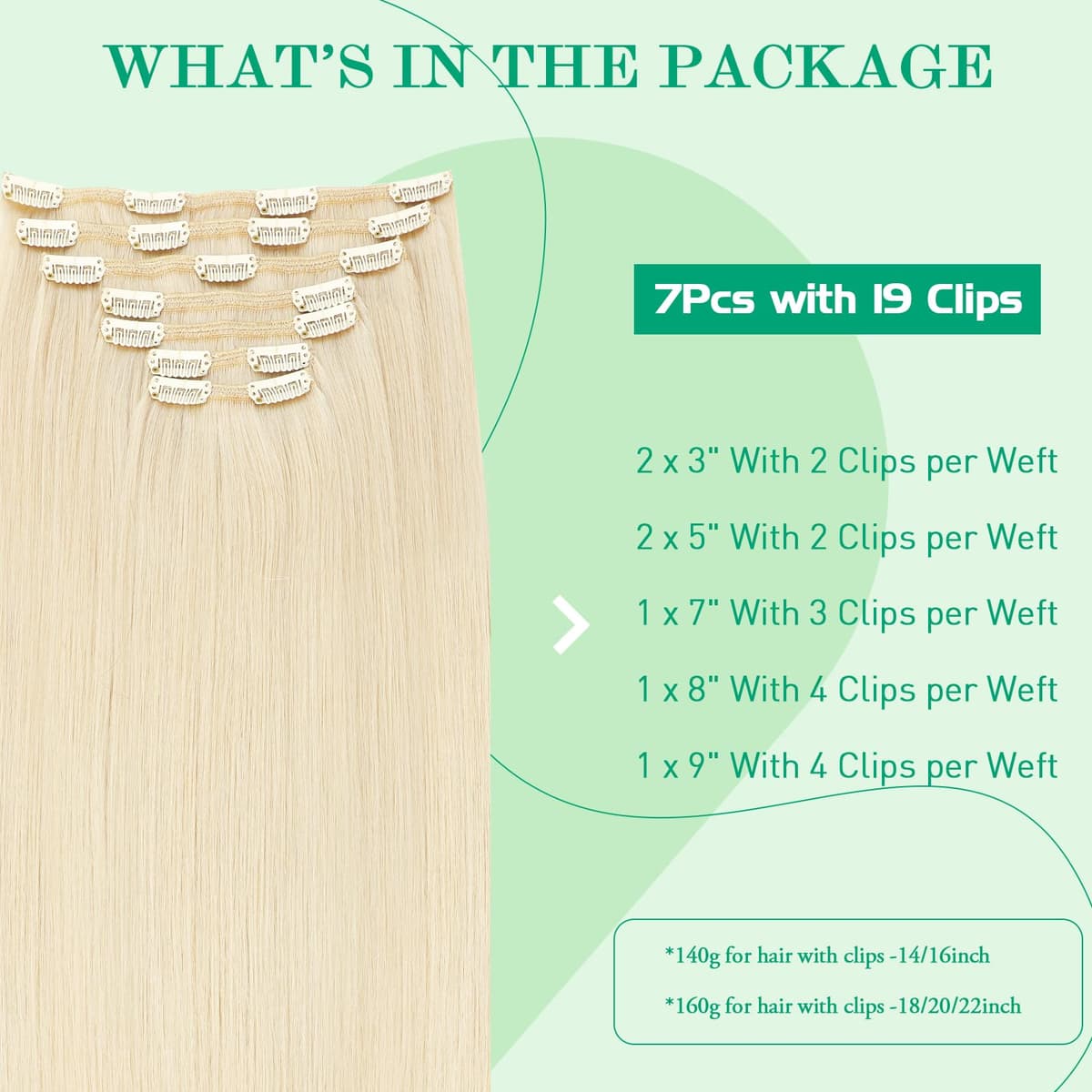 SURNEL Extensiones Clip Pelo Natural 100g 35cm 6 Piezas Castaño Chocolate Extensiones De Clip De Humano Real Extensiones Pelo Natural Remy (C#4-35cm) — view 48
