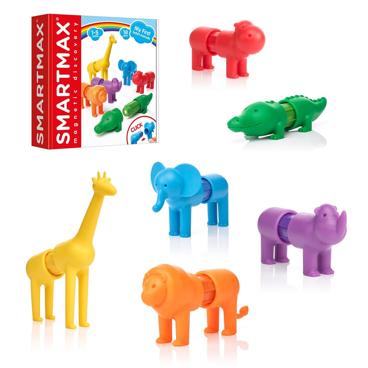Smartmax - My First Safari Animals | Juegos Infantiles Educativos | Regalo para Bebes y Niños de 1 a 5 Años