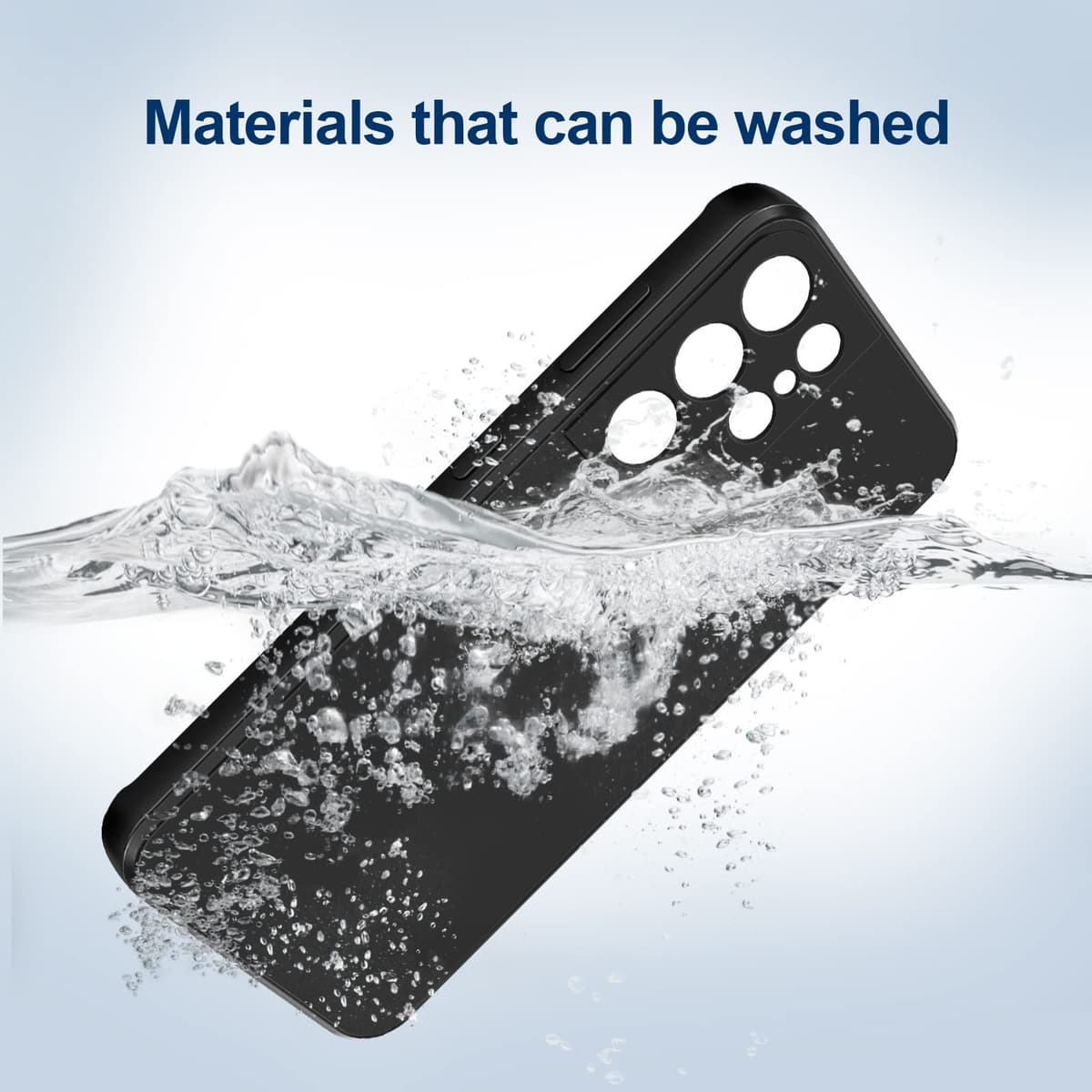 GiiYoon Case Compatible with Samsung Galaxy S21 Ultra 5G, Silky-Soft Touch Full-Body Protective Phone Silicone Case, Shockproof Cover with Microfiber Lining, Black — view 5