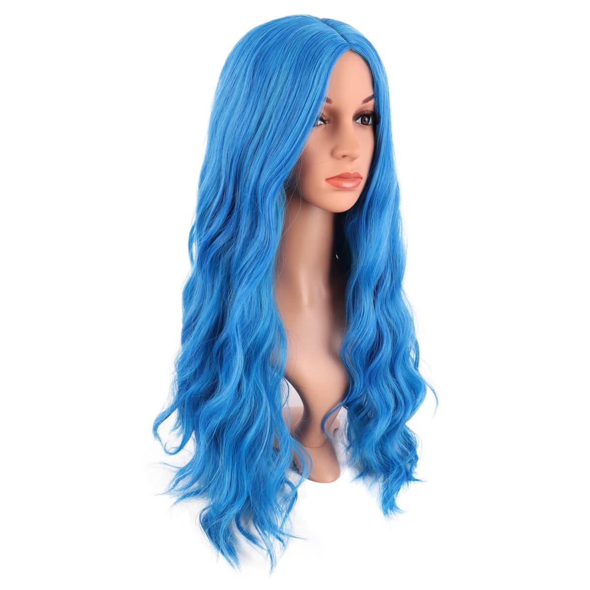 Mapofbeauty 32 Pulgadas/80cm de Luz Rubia Pelo Largo Rizado Ondulado Peluca Cosplay Peluca — view 20