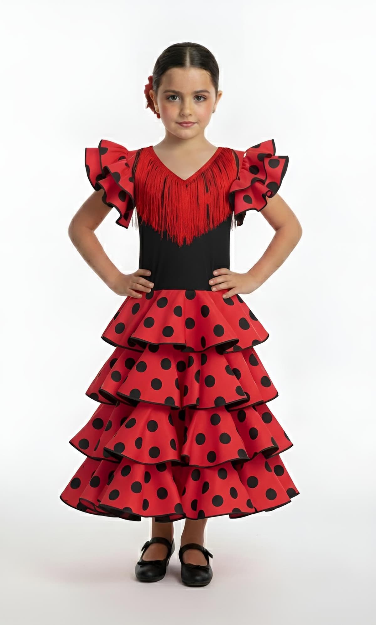 Vestido de niña para danza flamenco o sevillanas — view 6