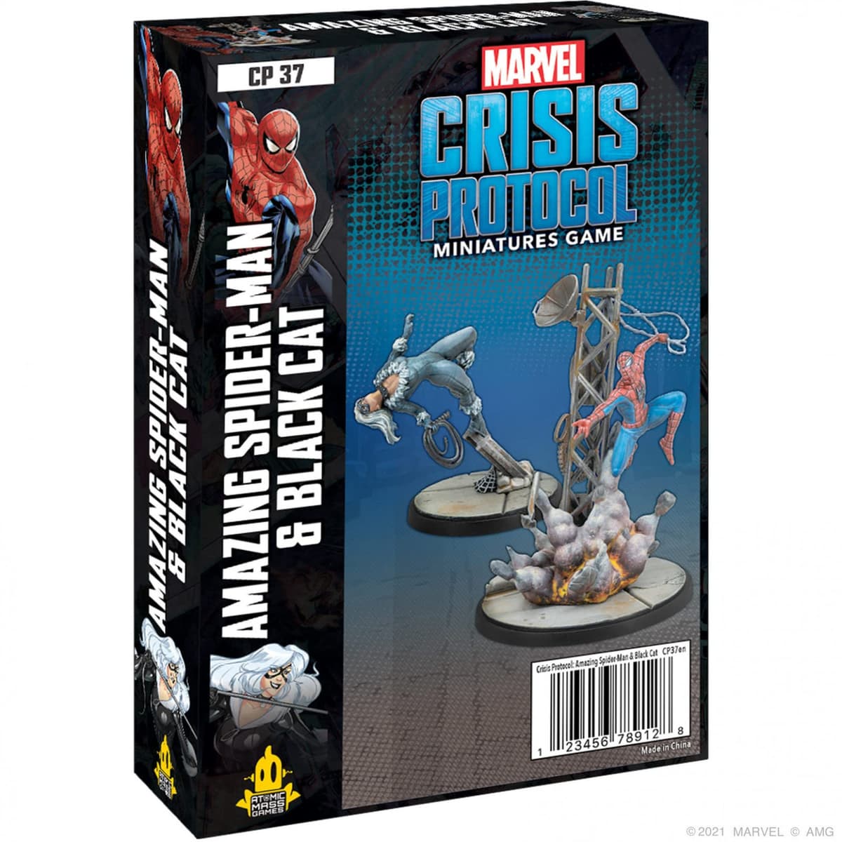 Atomic Mass Games , Blade and Moon Knight: Marvel Crisis Protocol , Miniatures Game , Ages 14+ , 2 Players , 45 Minutes Playing Time, Multicolor, FFGCP48 — view 14
