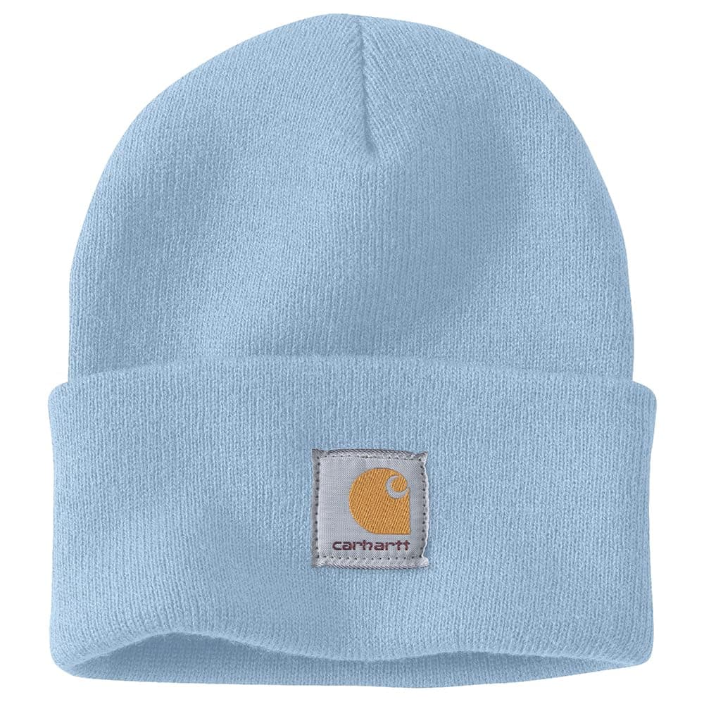 Carhartt Knit Cuffed Beanie, Gorro de punto, Unisex adulto, Azul niebla, Talla única