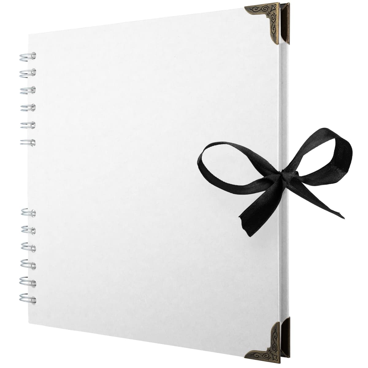 Bstorify Scrapbook Photo Albums 60 Pages (21 x 21 cm) Brown Thick Kraft Paper Scrap Book Ideal for Your Scrapbooking Albums Art & Craft Projects — view 9