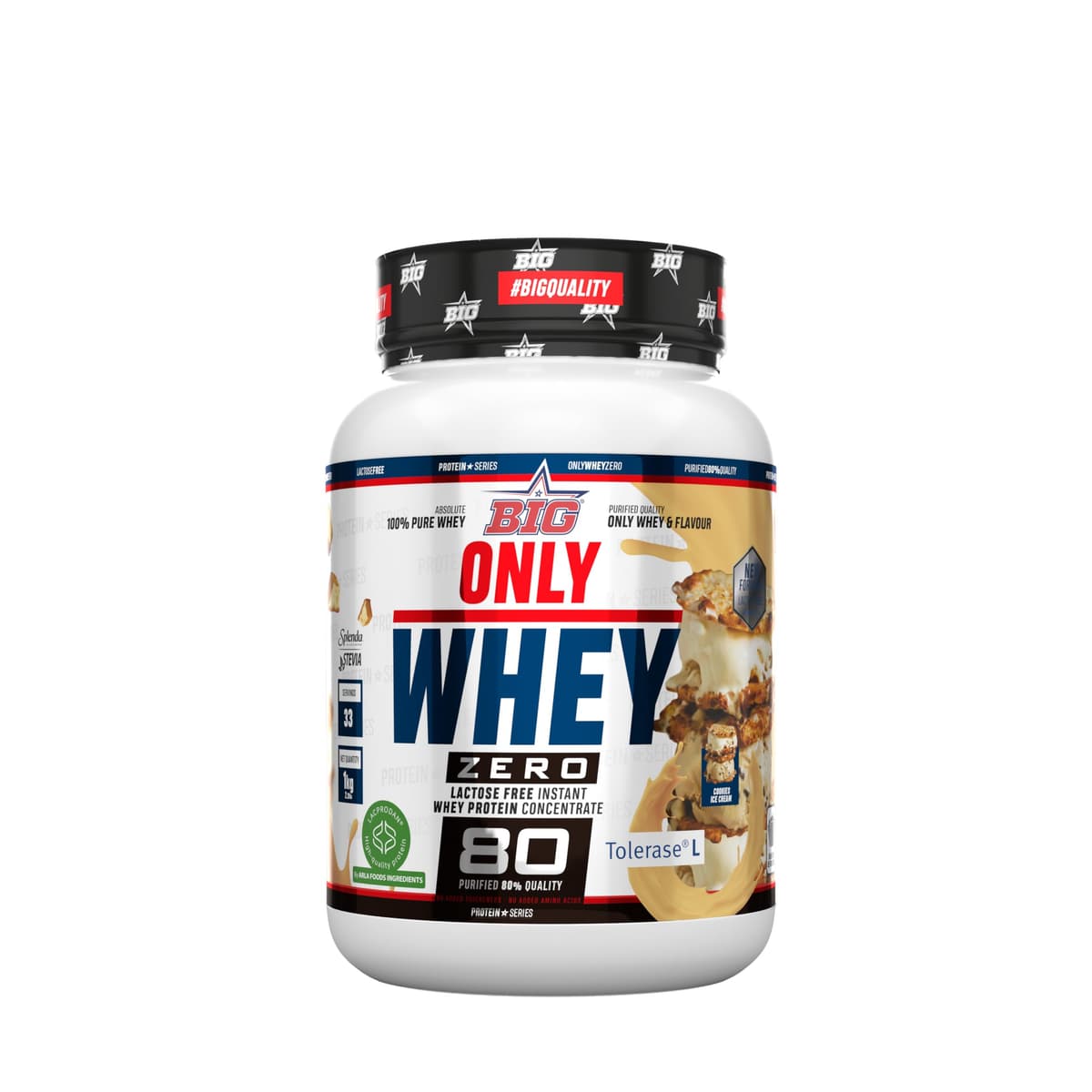 BIG - Proteinas Whey - Proteina en Polvo para Desarrollo de Masa Muscular y Recuperación - Materia Prima Premium - Whey Protein Sin Lactosa, Sin Azúcar, Sin Grumos (1Kg, Cacaolat) — view 50