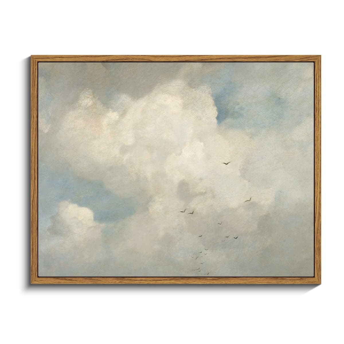 InSimSea Framed Canvas Wall Art, Meadow with Flowers Painting, Landscape for Living Room, Bedroom, Home, Bathroom Decor, 8x10 — view 169
