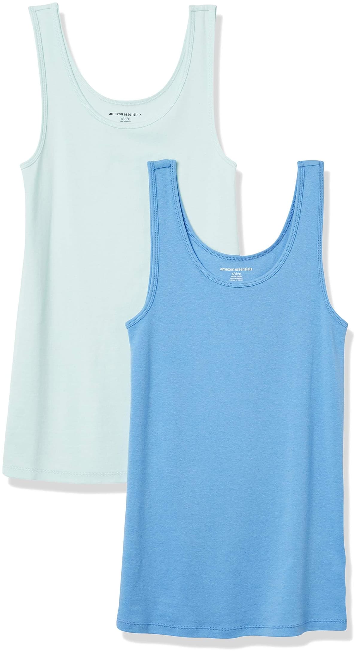 Amazon Essentials Women's Slim-Fit Vest, Pack of 2 — view 10