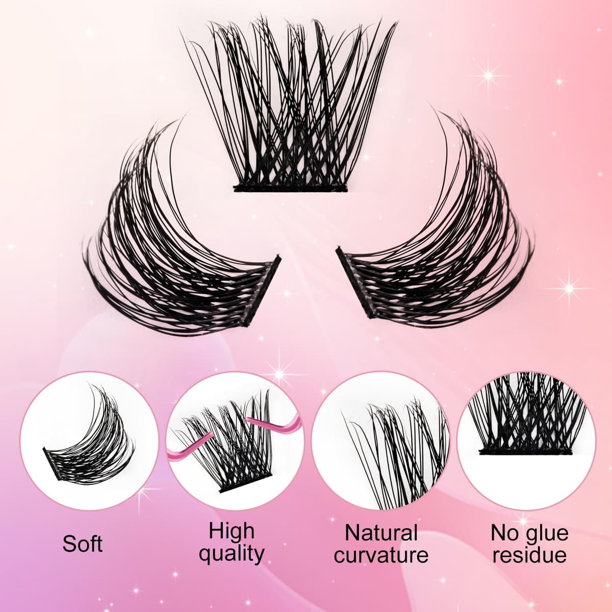 FADLASH Lash 120pcs 0.07mm D Curl 8-16mm 40D Mixed Trays Customizable DIY Eyelash Extensions for Beginners — view 5