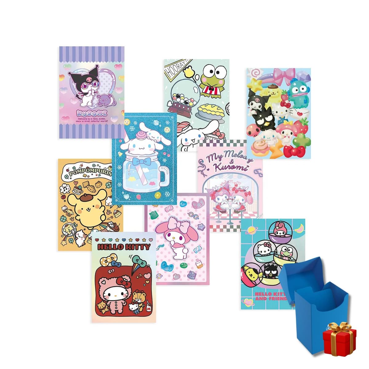Panini Hello Kitty and Friends Fun Together, Trading Cards Coleccionables, Sobres Sorpresa, Deck Box de Regalo, Pack de Inicio (Inicio +caja 24 sobres) — view 4