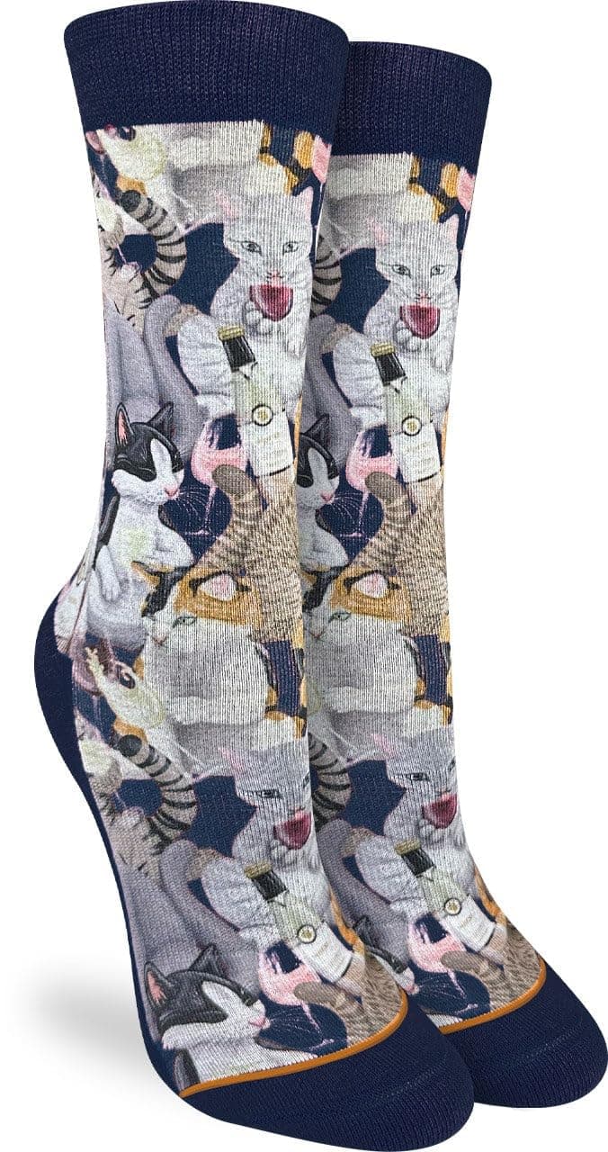 Good Luck Sock Women's Floral Dinosaurs Socks, Shoe Size 5-9 — view 113