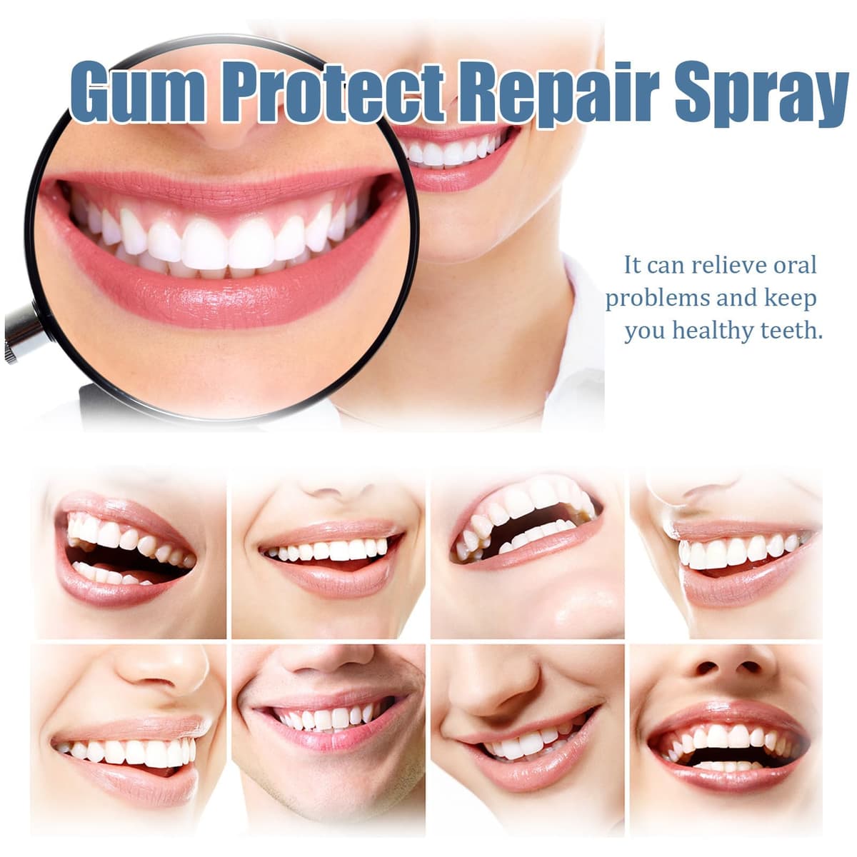 Spray para el Cuidado de las Encías,Reparación De Las Encías Retraídas,Spray de Regeneradoras de Encías,Muelas Bucal Cuidado,30ML — view 2