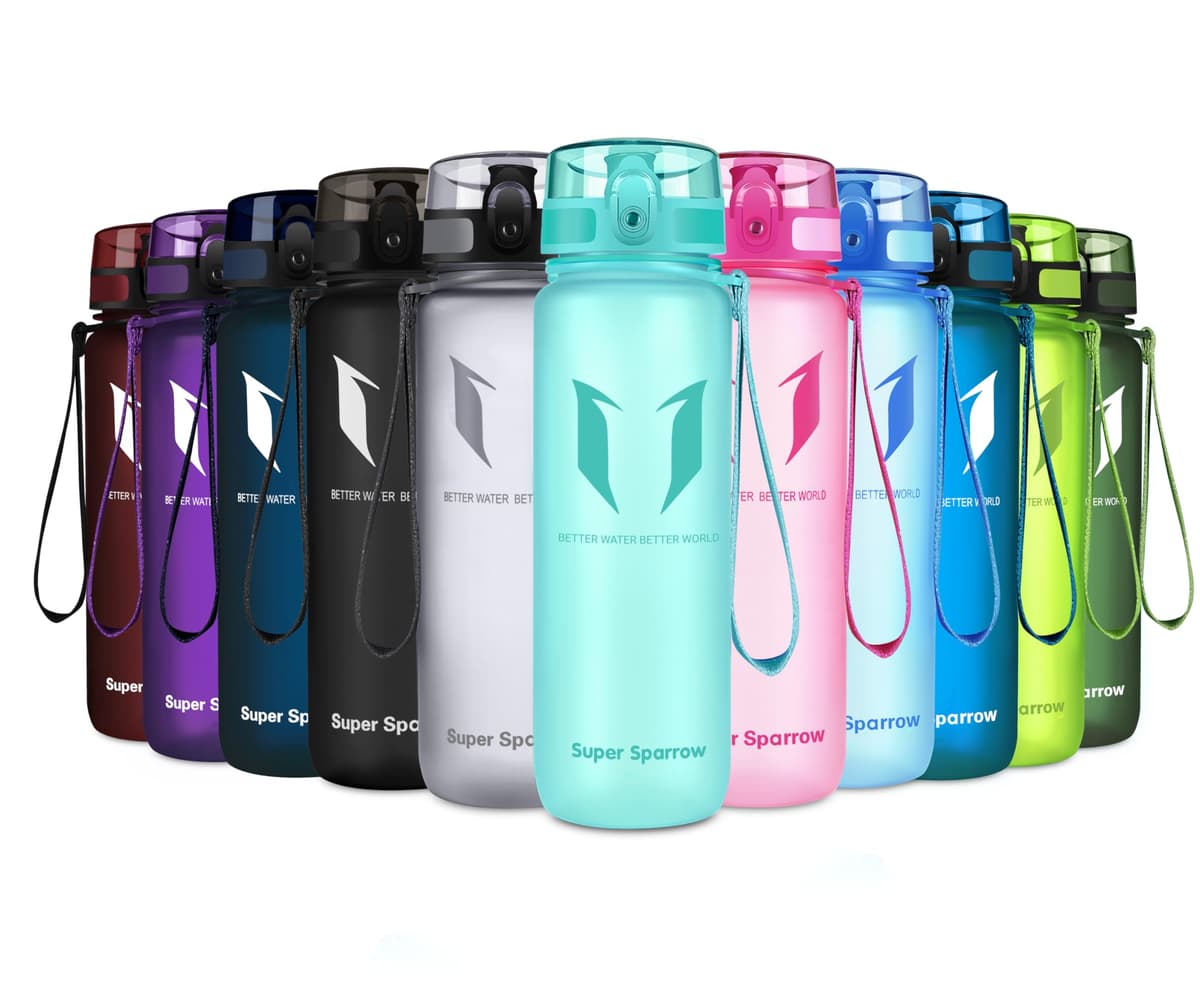 Super Sparrow Botella de Agua Deportiva -350ml & 500ml & 750ml & 1000ml - Sin BPA — view 9