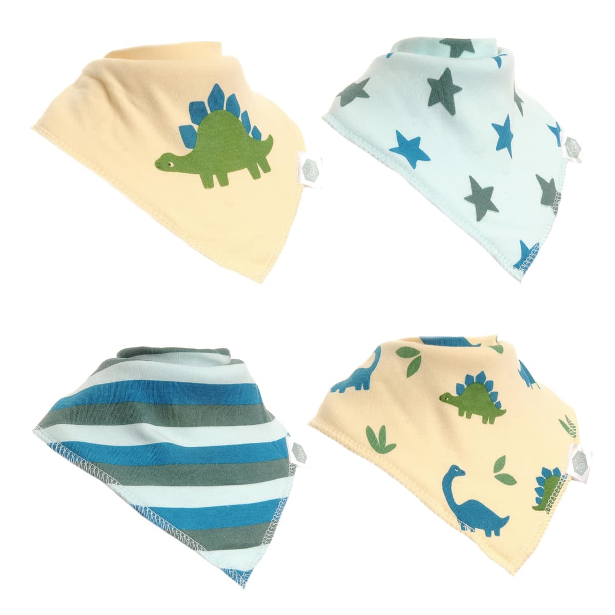 Bandana Dribble Bibs - Cotton Front Baby Bibs Newborn to 24 Months - Newborn Baby Gifts - Bibs For Comfortable Kids