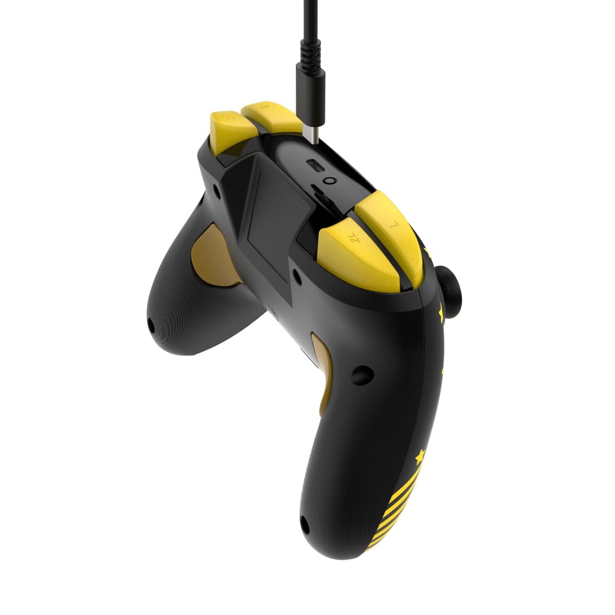 Turtle Beach Rematch Super Mario Star Mando de juego inalámbrico para Nintendo Switch, también funciona con Nintendo Switch 2 (El botón C no está en este controlador) — view 3