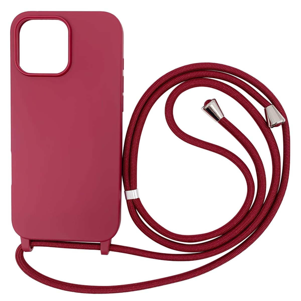 Funda Compatible con iPhone 17 Pro MAX(6.9"),Ajustable Collar Correa de Cuello Cordón Cuerda Carcasa TPU Bumper Silicona Skin Caso para iPhone 17 Pro MAX(6.9")-Verde — view 14