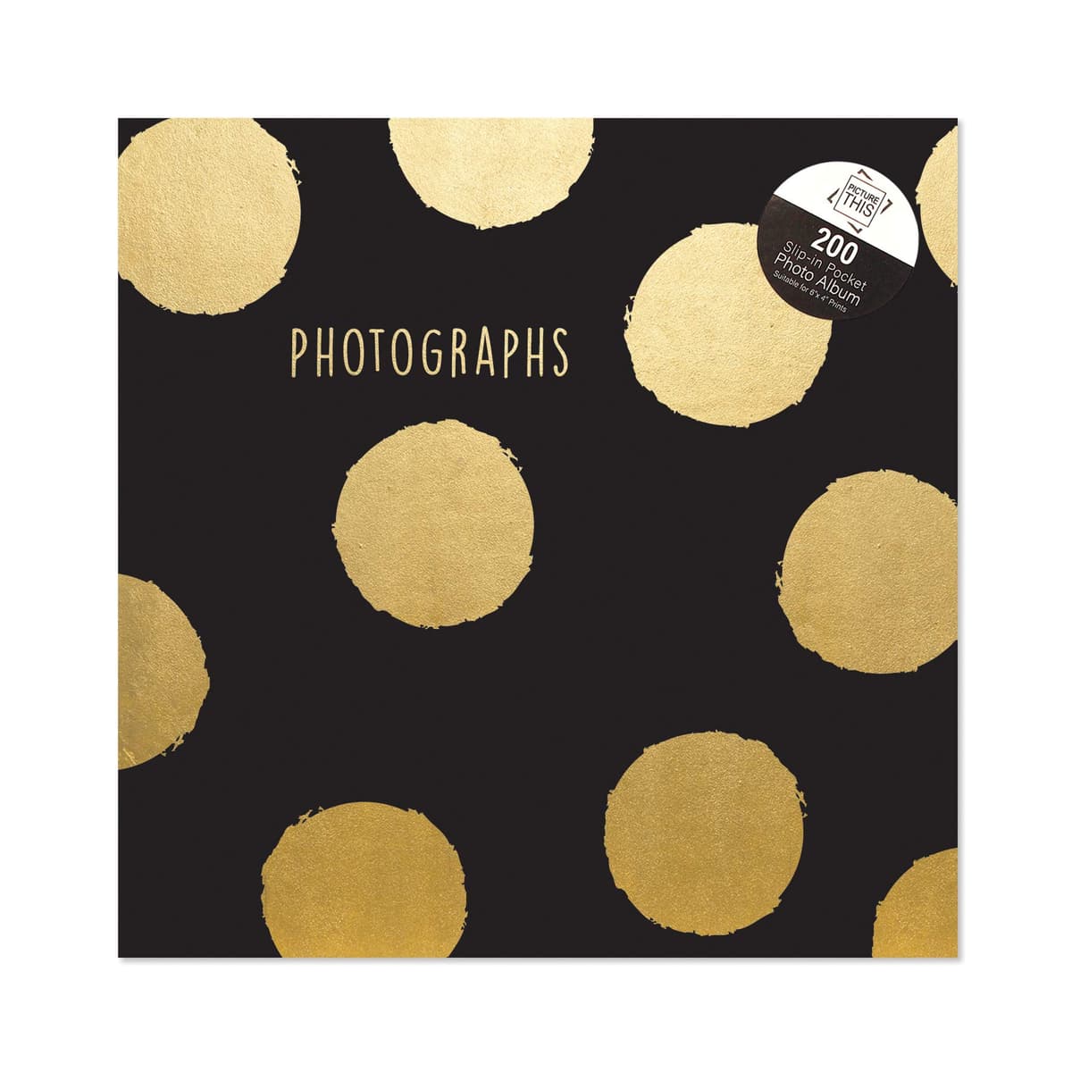 Tallon Vintage Cream Happy Memories 6x4 Photo Album Memo Slip in Holds 200 Photos — view 5
