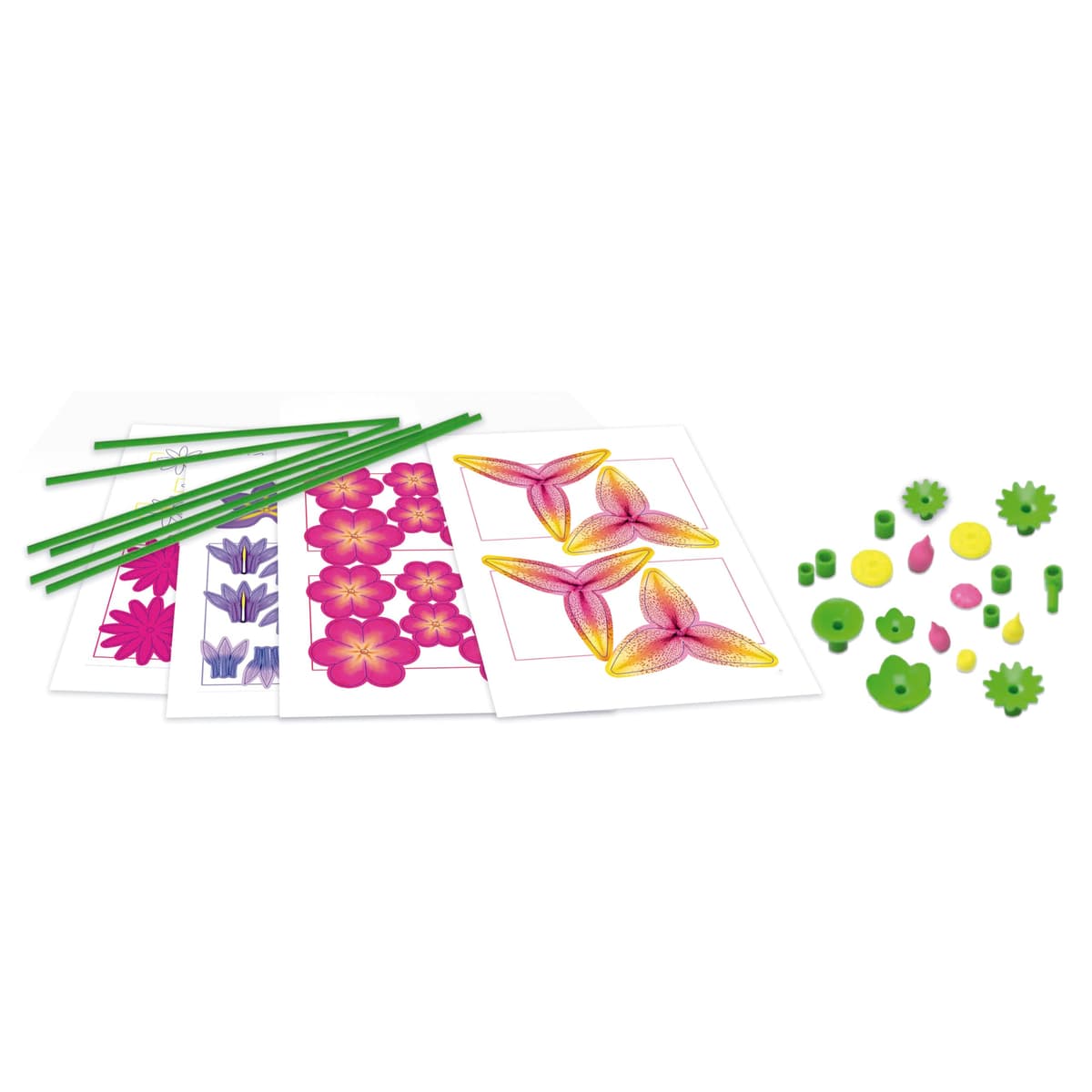 Educa - Ramo de Flores Silvestres Floral Art | Kit de manualidad para realizar diecinueve flores silvestres de papel sin necesidad de pegamento, ni tijeras. A partir de 14 años (20141) — view 4