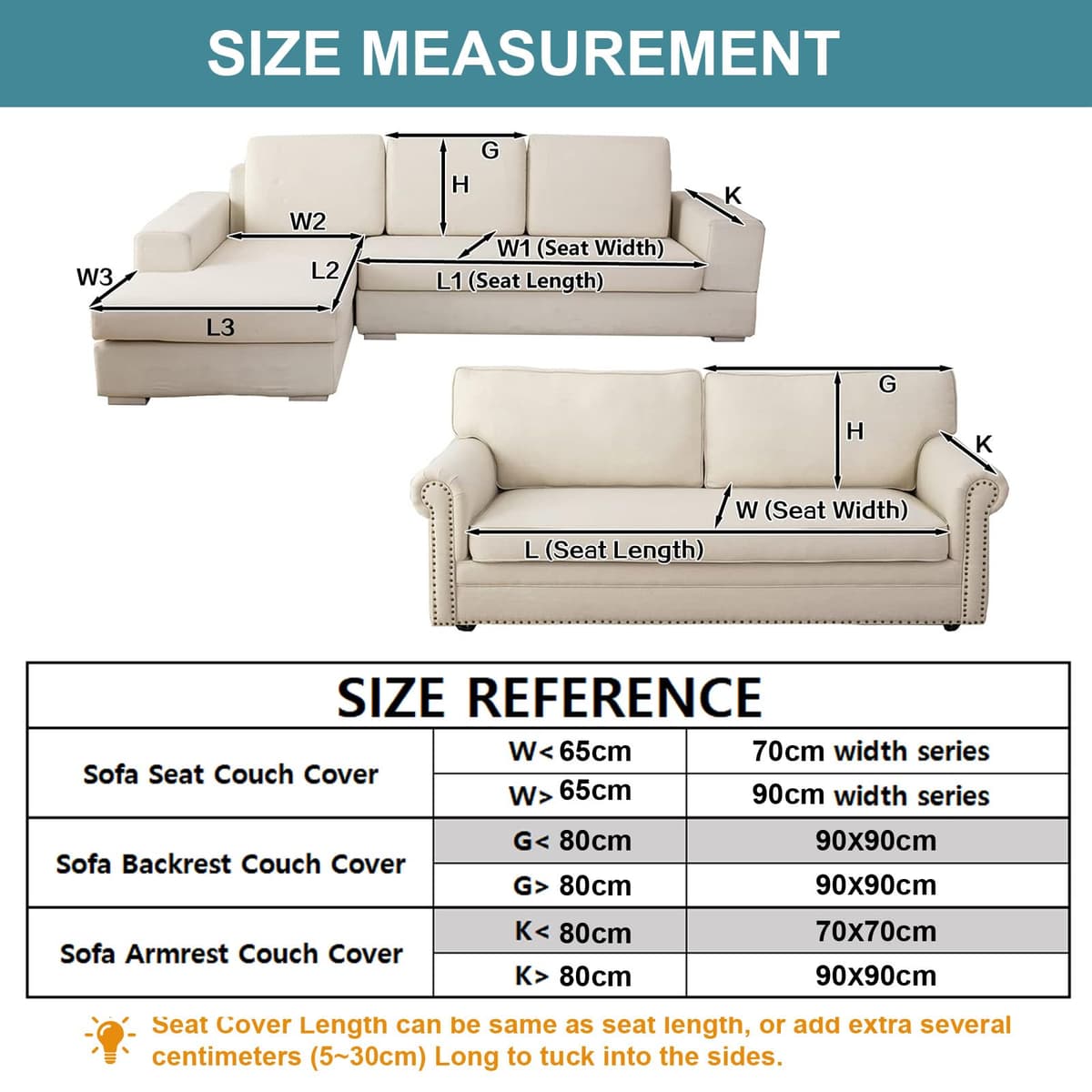SHANNA Thick Rabbit Plush Sofa Cover 1 2 3 Seater, New Universal Non-Slip Corner Sofa Cover L Shape Super Soft Faux Fur Sofa Slipcovers for Living Room(Grey, 70 * 180cm Seater Cover) — view 7